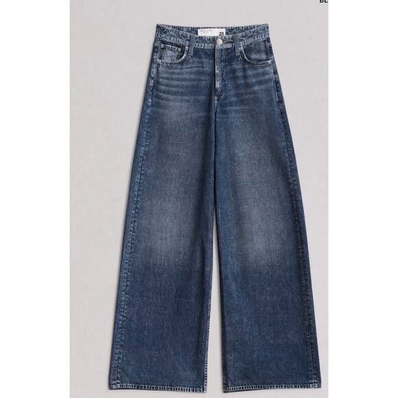 New Rag & Bone Miramar Sofie Wide-Leg Pants Jeans Size 27 Kimber - Picture 4 of 8